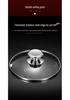 Jidu High-Temperature Resistant Borosilicate Glass Soup and Stew Pot for Gas Flame Cooking