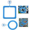 Fish Feeding Rings Fish Tanks Rings Feeders Fish Tanks Floating Food Circle with Strong Suction Cup for Feeding Food