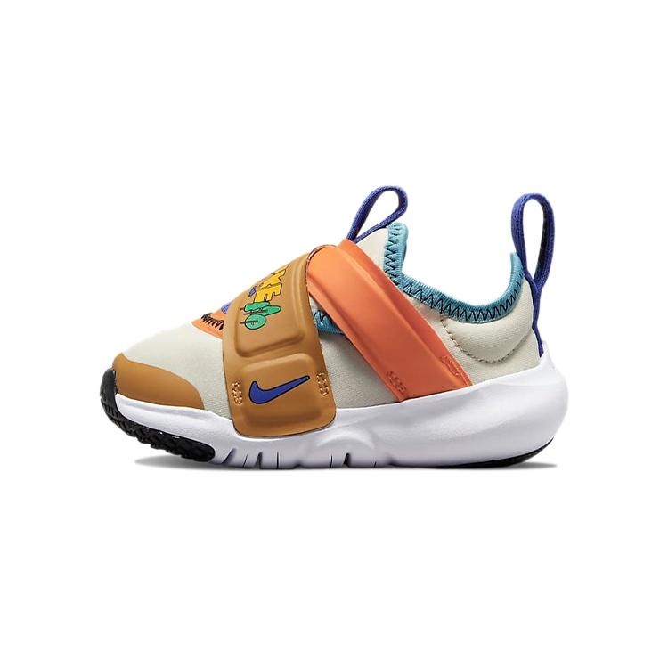 (TD) Nike Flex Advance Bt Low-Top Running Shoes Orange/Yellow Baby DO2349-047 EU 21