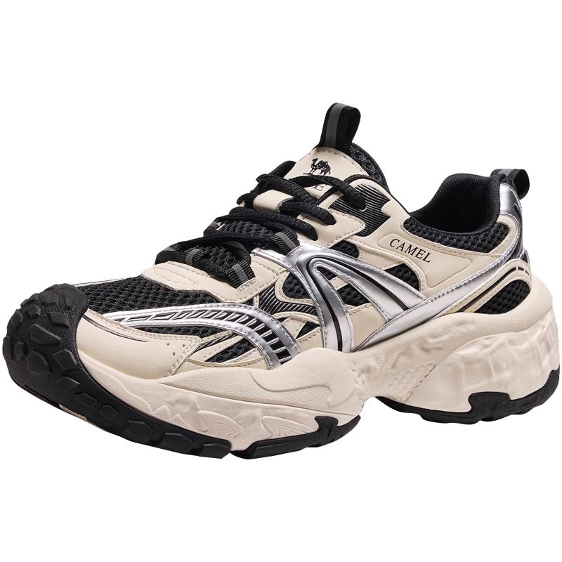 Camel Men's Retro Platform Dad Sneakers