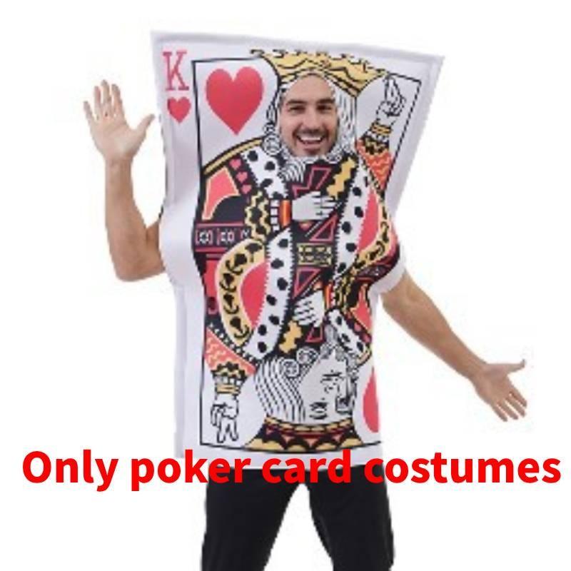 A Blocks Spades A And Hearts K Poker Cards Costumes For Halloween Up Dress