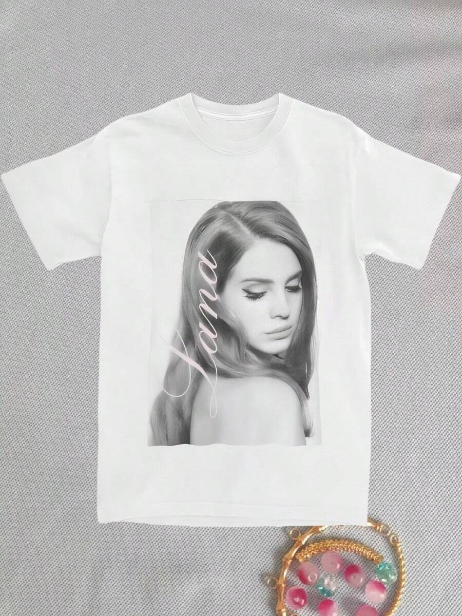 

Singer LanaS 2026 Del Rey Outfit Unisex T-Shirt Summer XXL