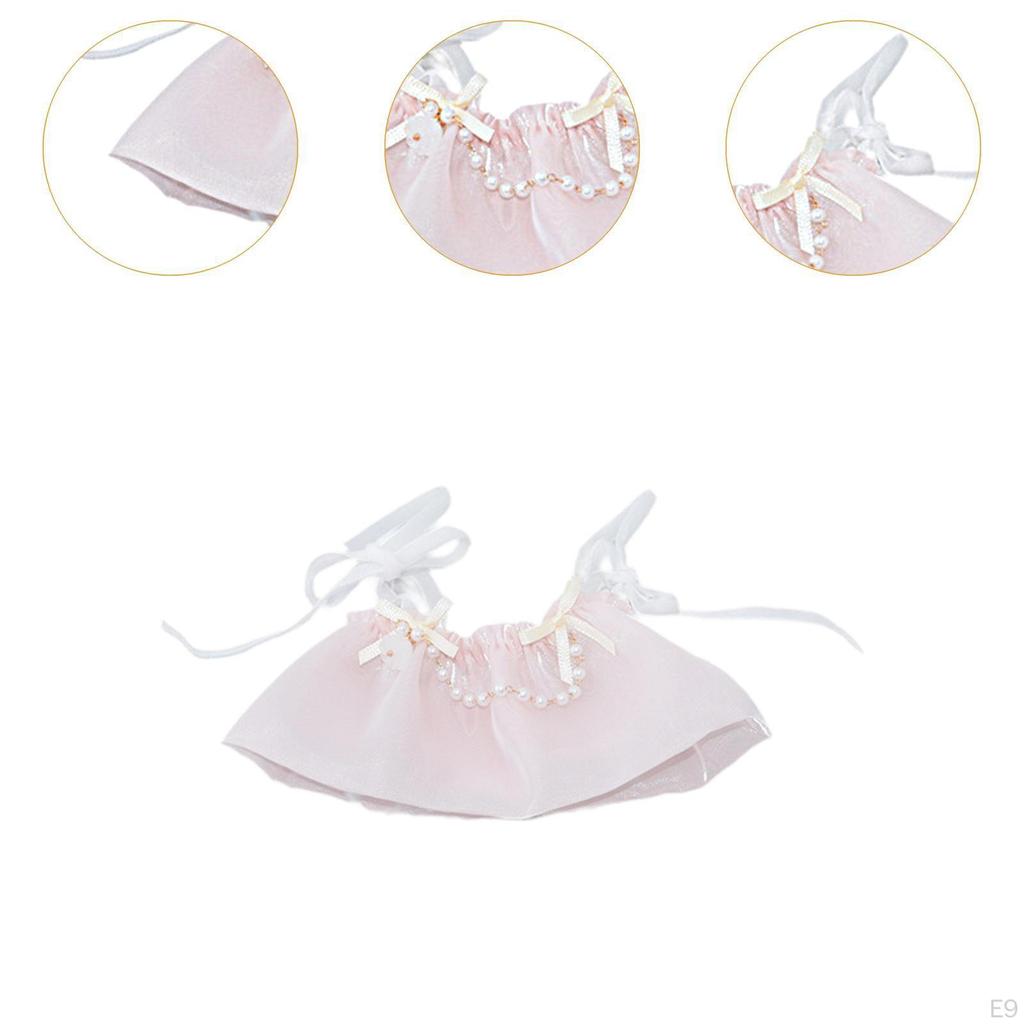 17cm Doll Clothes Pendant Soft Costume Photo Props Decoration Cute Stylish for Kids