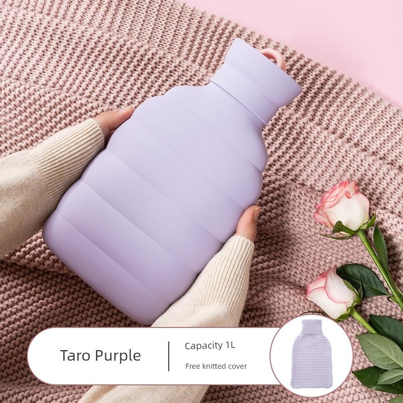Japanese-Style Hot Compress Special Hot Water Bag for Filling with Water, Suitable for Neck Heating, Small Size for Use in Bed, Also Suitable for