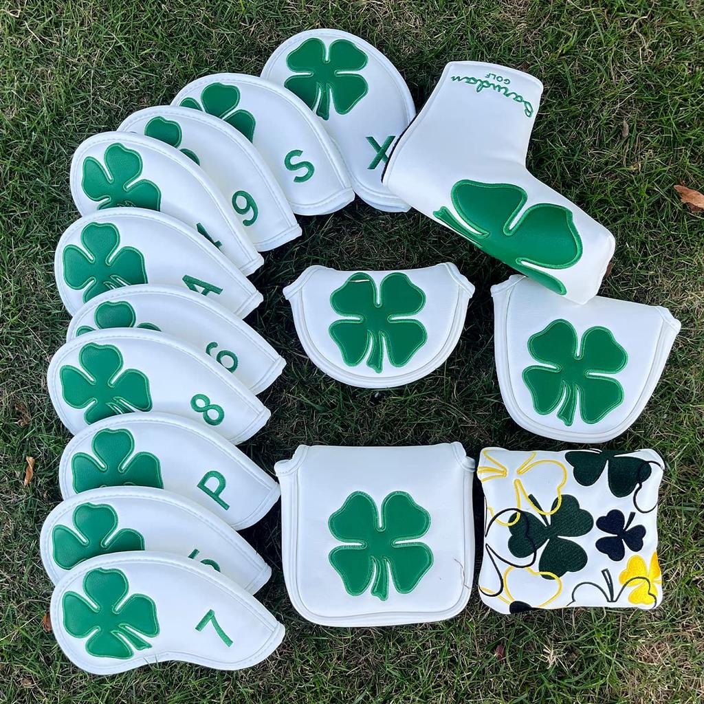 Golf iron golf iron head set of golf club head covers for PU leather iron head golf iron golf club covers for iron head covers with Velcro closure