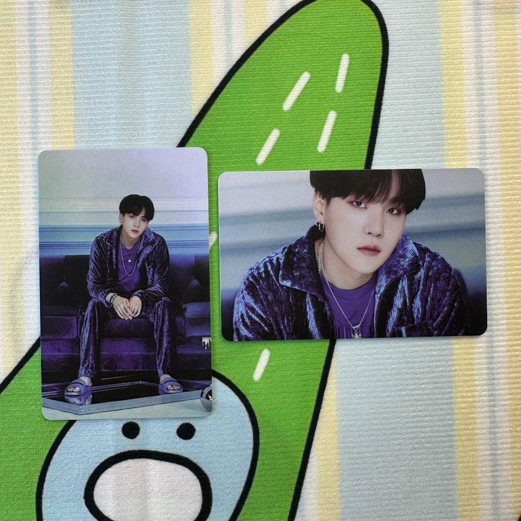 [USED] BTS BE Unreleased Lucky Drop Jimin Yoongi Trading Cards (2 Pieces)