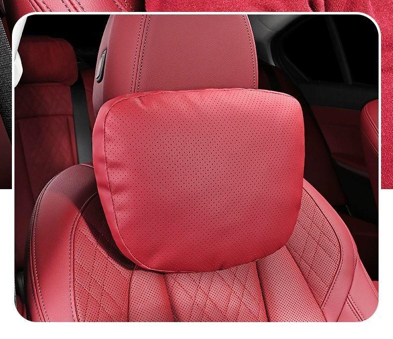 Compatible with Car Headrests, Neck and Lumbar Supports for Maybach, Mercedes-Benz, Tesla, and More.