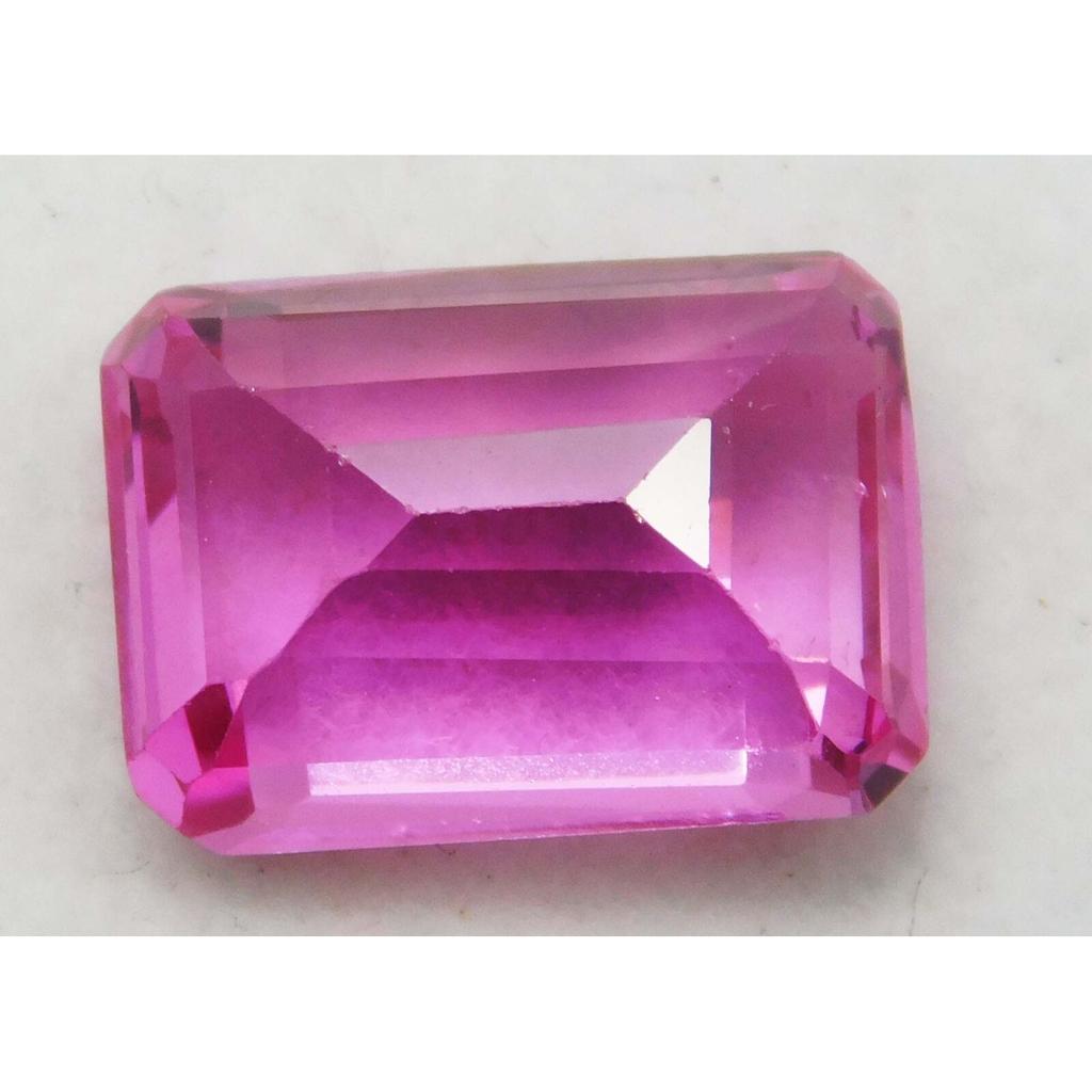Finest Quality, Natural PINK Sapphire Emerald 10.56 Ct CERTIFIED Loose Gemstone