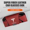 Car Glasses Box Car Supplies Storage  Frame Clip Sun Visor Custom Car Logo Model Y S X Roadster P75D P85D P90D P10