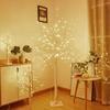 For LED Birch Tree Lights Glowing Branch Light Night DIY Xmas Trees Suitable Home Bedroom Wedding Party Christmas Decoration Lam
