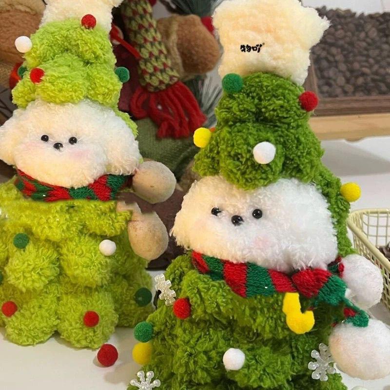 Christmas Puppy DIY Twist Stick Material Bag Creative Handmade Gift Christmas Decoration for Boyfriend and Girlfriend Best Friend Gift