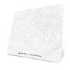 MAMBASNAKE ATTACK SHARK CM05 Gaming Mouse Glass Contour Marks × Pad, Pad, 4504006mm, Large, Washable, (White)