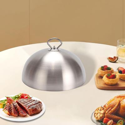 Basting Cover Grill Domes Stainless Steel Dish Dust Cheese Melting Dome Food for