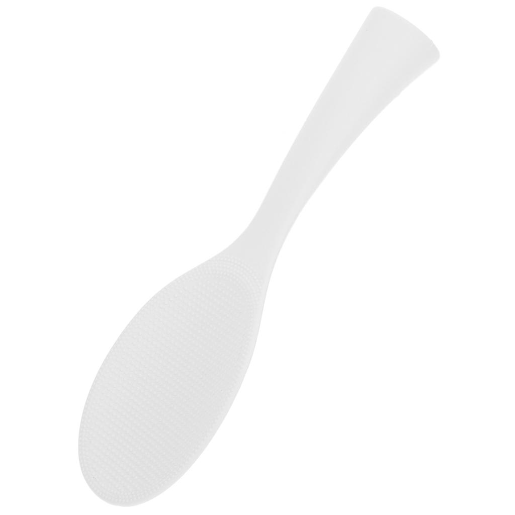 Nieprzywierająca łyżka do ryżu Silikonowa łopatka stojąca Ergonomiczny uchwyt Łatwa do czyszczenia Wielofunkcyjna chochla kuchenna Łopatka do ryżu