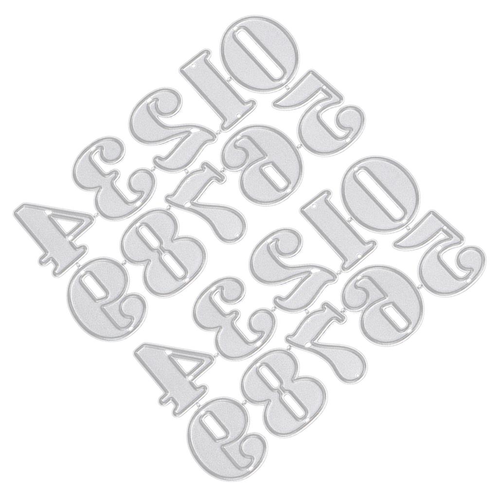 2 stücke Schneiden Stirbt Metall Figur Carbon Stahl Stanzen Platten für Papier Handwerk Anzahl Carvi