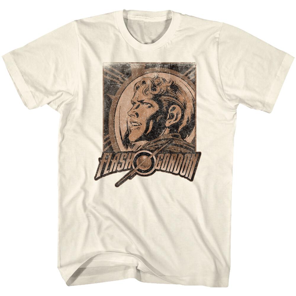Flash Gordon Classic 80 s Movie Flash Gordon Shocking Photo Men s T Shirt S