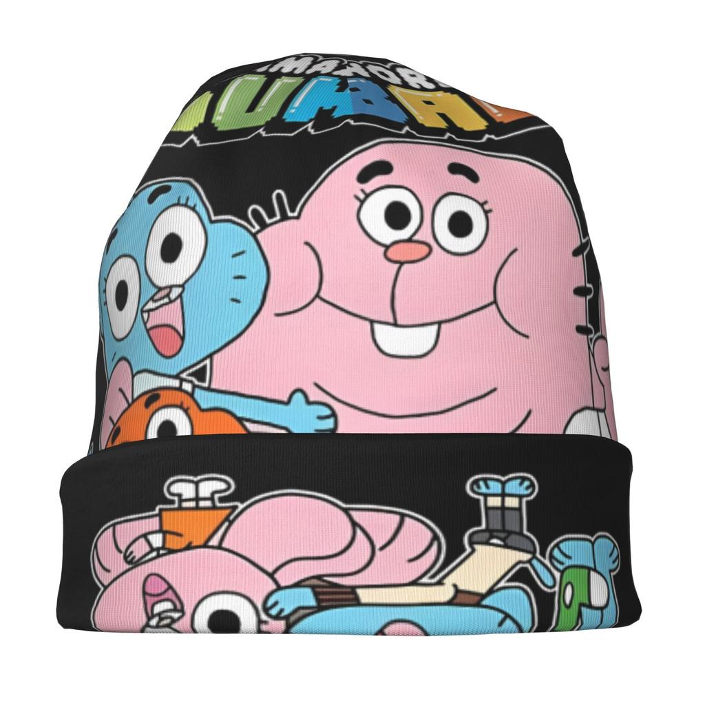 Cute Cartoon Classic Knit Hat for Adults Available in Versatile Tones Ideal for Subtle Styling During Cool Days Or Relaxed Seasons