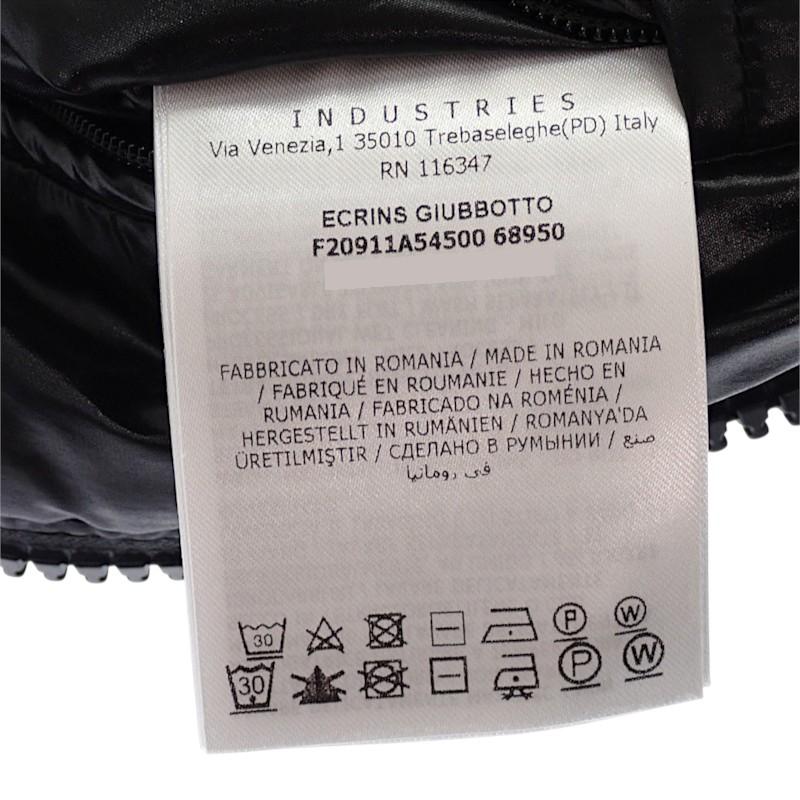 Moncler F20911A54500 68950 1 Down Jacket Black Nylon Mens
