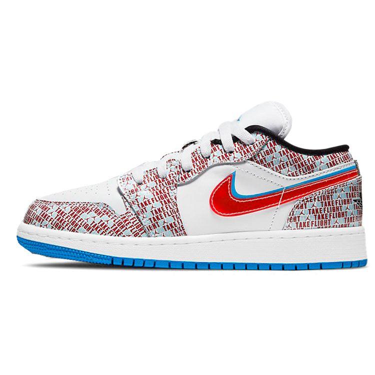 

Jordan 1 Low SE GS White Blue Hero DD1527-114 38.5
