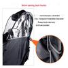 Clear PVC Waterproof Kids' Bike Rear Seat Rain Cover