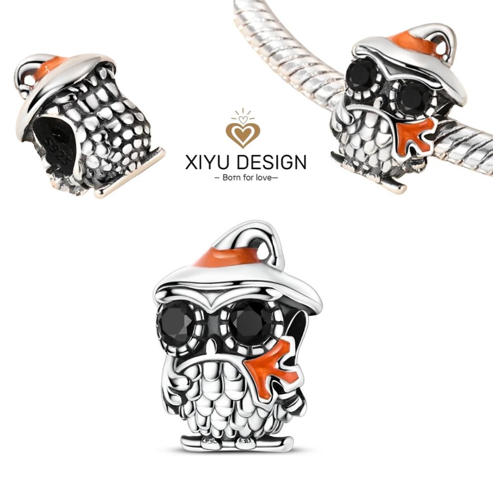 Cute Pet Series Capybara Couples Charms Eat Fruit Beads Fit Diy Copper Bracelet Necklace Women Anniversary Jewelry Gift