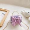 Adorable Fashionable Kids Tote Bag Cute Bowknot Design Mini Crossbody For Everyday Use