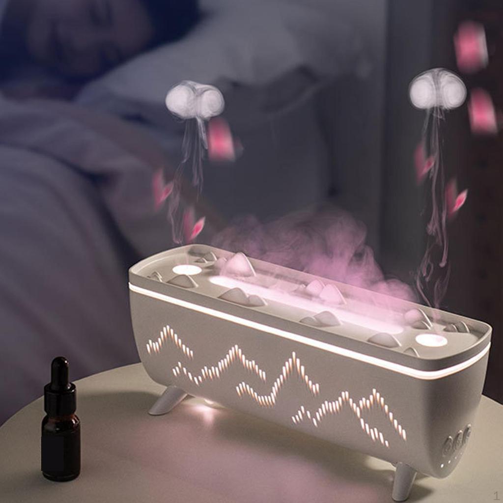 Aroma Diffuser with Flame Effect and Auto Shut-Off for Desktop Use