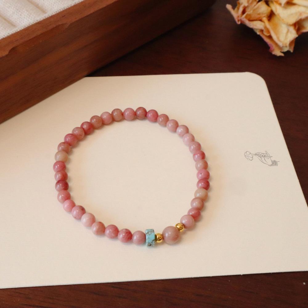 Baroque Natural Freshwater Pearl Beaded Bracelet Women's High-end Sense Light Luxury Niche Design Sense Versatile Jewelry