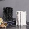 Glacier Ceramic Vase Hydroponic Flower Pots Desk Decoration Flowers Arrangement Wrinkle Floral Vases Room Aesthetic Decor