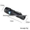 USB Rechargeable SST20 High-Power LED Outdoor Flashlight - Portable, Waterproof, Aluminum Alloy