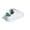 Adidas Advantage I White Green Baby Sneakers Cloud-White Legend-Ink EF0301