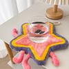 3Pcs Cute Cartoon Star Hand Towels Adorable & Vivid Absorbent Quick Absorbing Hand Drying Towels for Bathroom Kitchen Home Decor