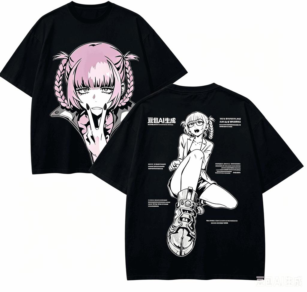 Call of The Night Anime Lover T-shirt Harajuku Cotton New Model High Street Retro Oversized Uni