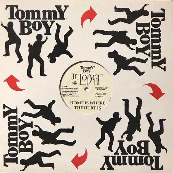 

12inch Record JC LODGE Home Is Where The Hurt Is Telepho TB992PROMO Tommy Boy 1991 Canada Reggae Ska Dub Used