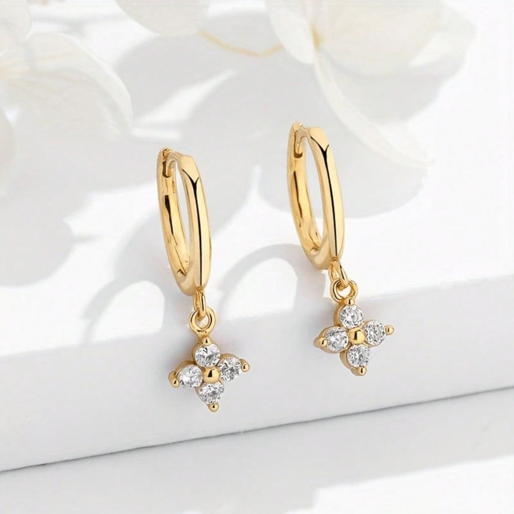 1 Pair of Fashionable Earrings for Women, Exquisitely Designed Earrings, Suitable for Daily Wear and Holiday Gift Giving