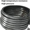 Expanded Flexible Graphite Braided Packing for Pump Gland or Valve Stem or Mechanical Seal Length 1000mm,6mmx6mmx1000mm