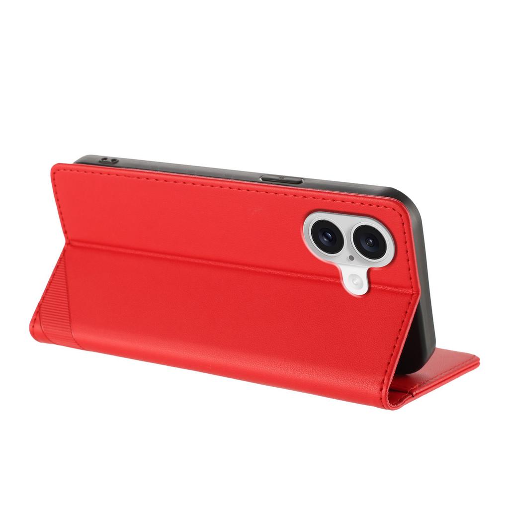 For iPhone 17 Phone Cases Punk Style Imprinted Wallet Stand Leather Cover