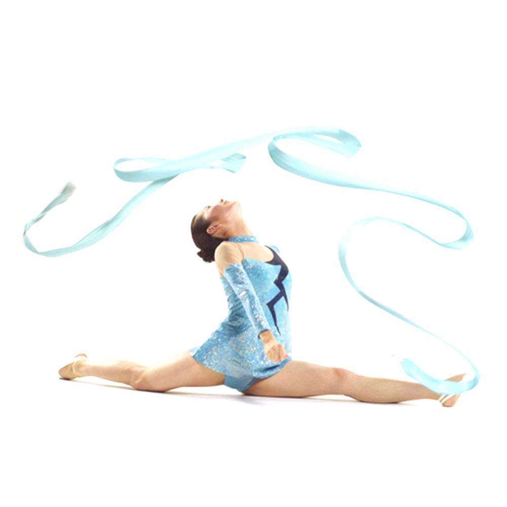 Kind Gymnastiek Ballet Kunst Draaiende Stok Attributen Dansstok 4M Gymnastiek Lintjes Ballet Streamer