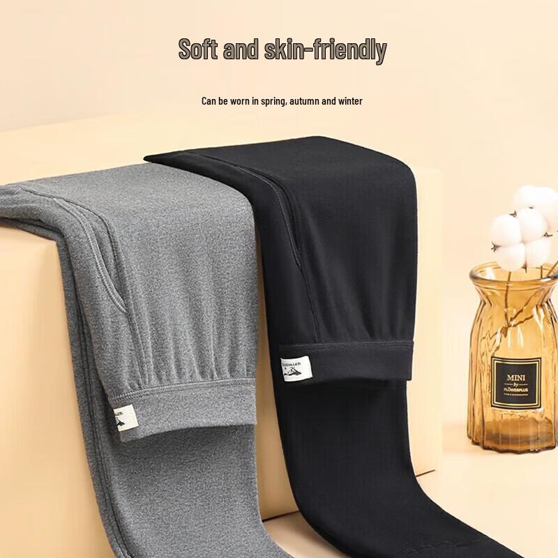 Septwolves Men's Thin 100% Cotton Thermal Underwear Pants