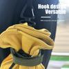 Sangle de reliure portable en nylon multi-usages Crochet pour gants Gants de travail Clip de sécurité Corde d'escalade extérieure Boucle de suspension de camping