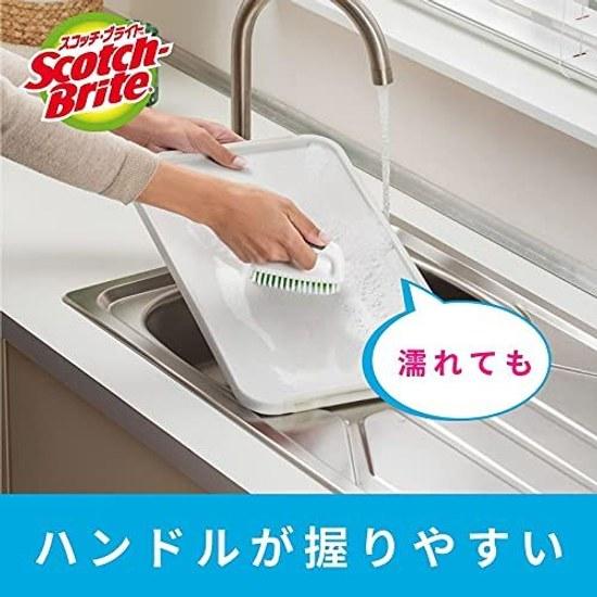 3M Kitchen Brush Mini Non-scratch Antibacterial 2 pieces Scotch-Brite K-504J