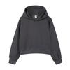 Womens Oversized Hooded Zip-Up Sweatshirt Lightweight Cotton Blend Casual Top