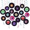 Rockmuziek Thema Feest Decoraties Pak van 48 Feestartikelen voor 80s Ouderwetse Thema Evenement en Thuisviering