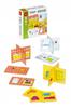 Montessori 3D Educational Puzzle for Building Houses.