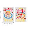 Removable Zodiac Sheep Window Stickers Cartoon Sheep New Year's Glass Stickers  Holiday Party