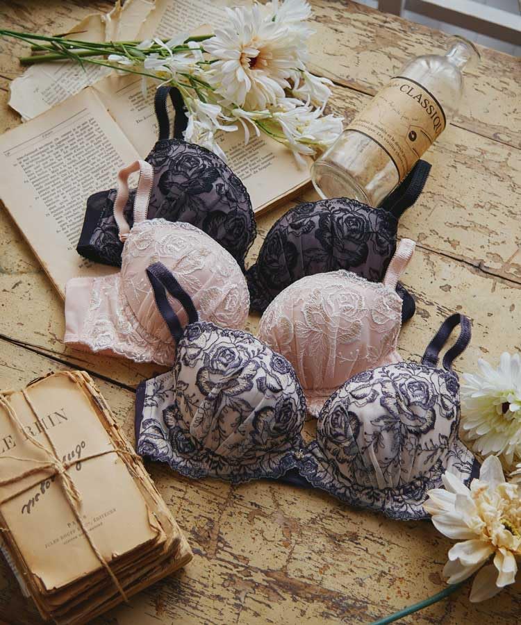 Bra Collection Single Bra for Pink [Nozari] [Elegant 2402] Women,