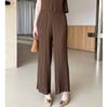 2026 Summer High-End Miyake Pleated Soft Breathable Straight-Leg Pants