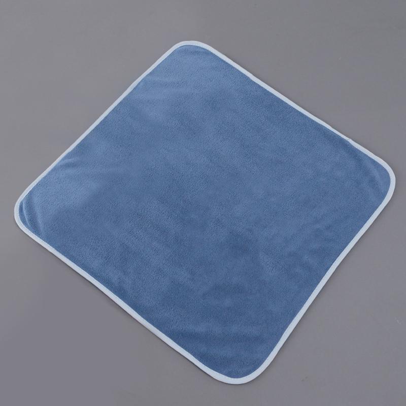 1Pc Car Washing Kitchen Cleaning Towel Absorbent Cleaning Cloths Household Superfine Fiber 35x35CM Square Towels