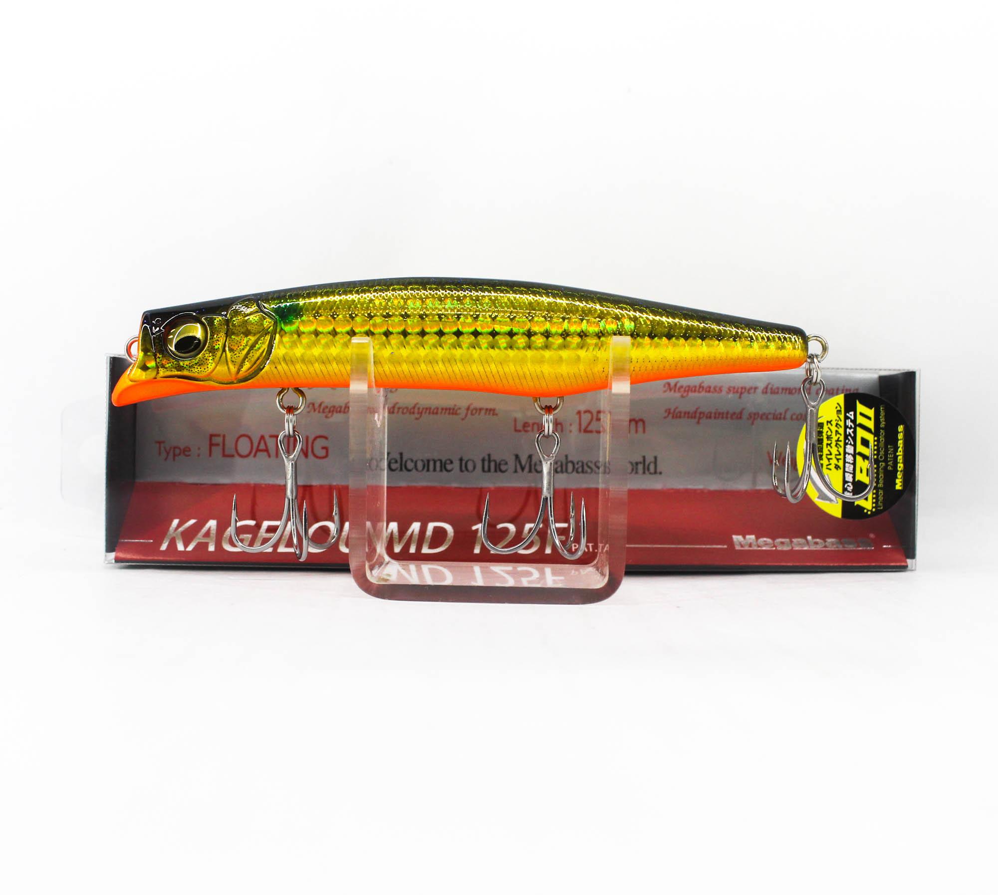 Megabass Kagelou MD 125F Floating Lure GG Kimbora (3832)