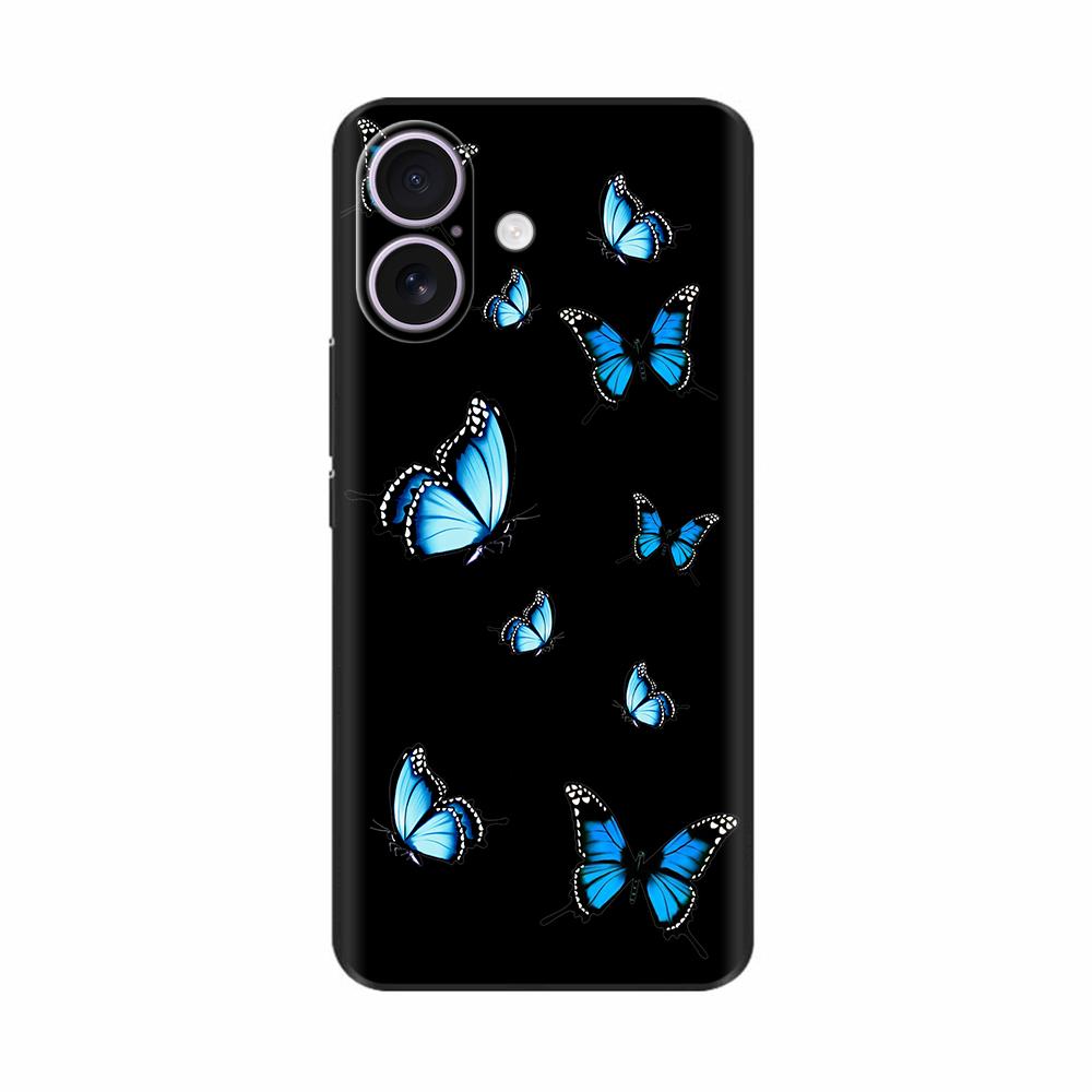 For iPhone 17 iPhone17 Pro Max Luxury Painted Phone Case Cover For iPhone 17 Pro Max 17Pro 17Air 17ProMax Soft Silicone TPU Case